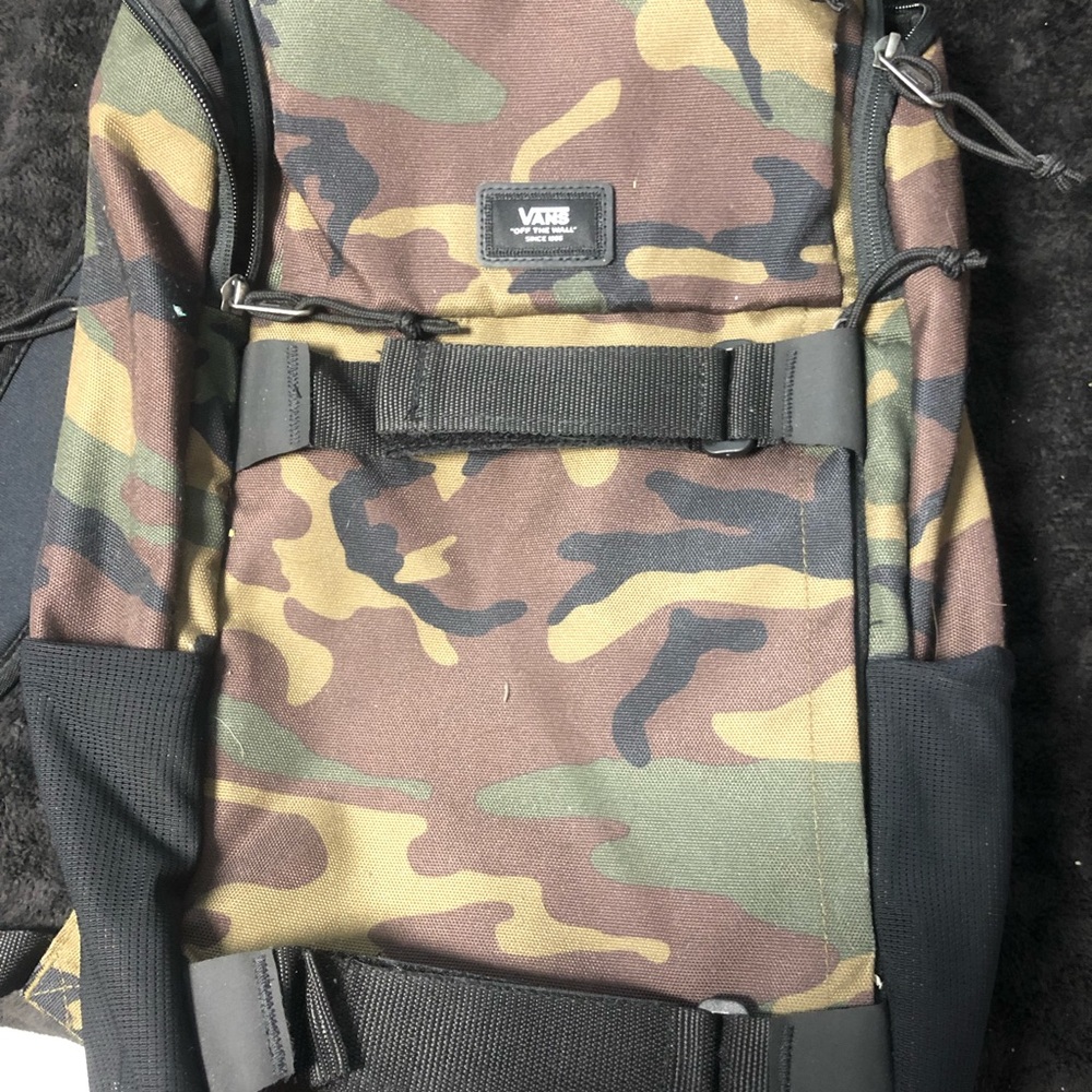 Vans Backpack with skateboard straps